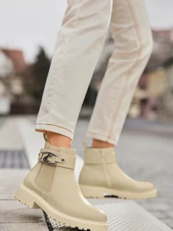 Bottines<Bottines matière synthétique