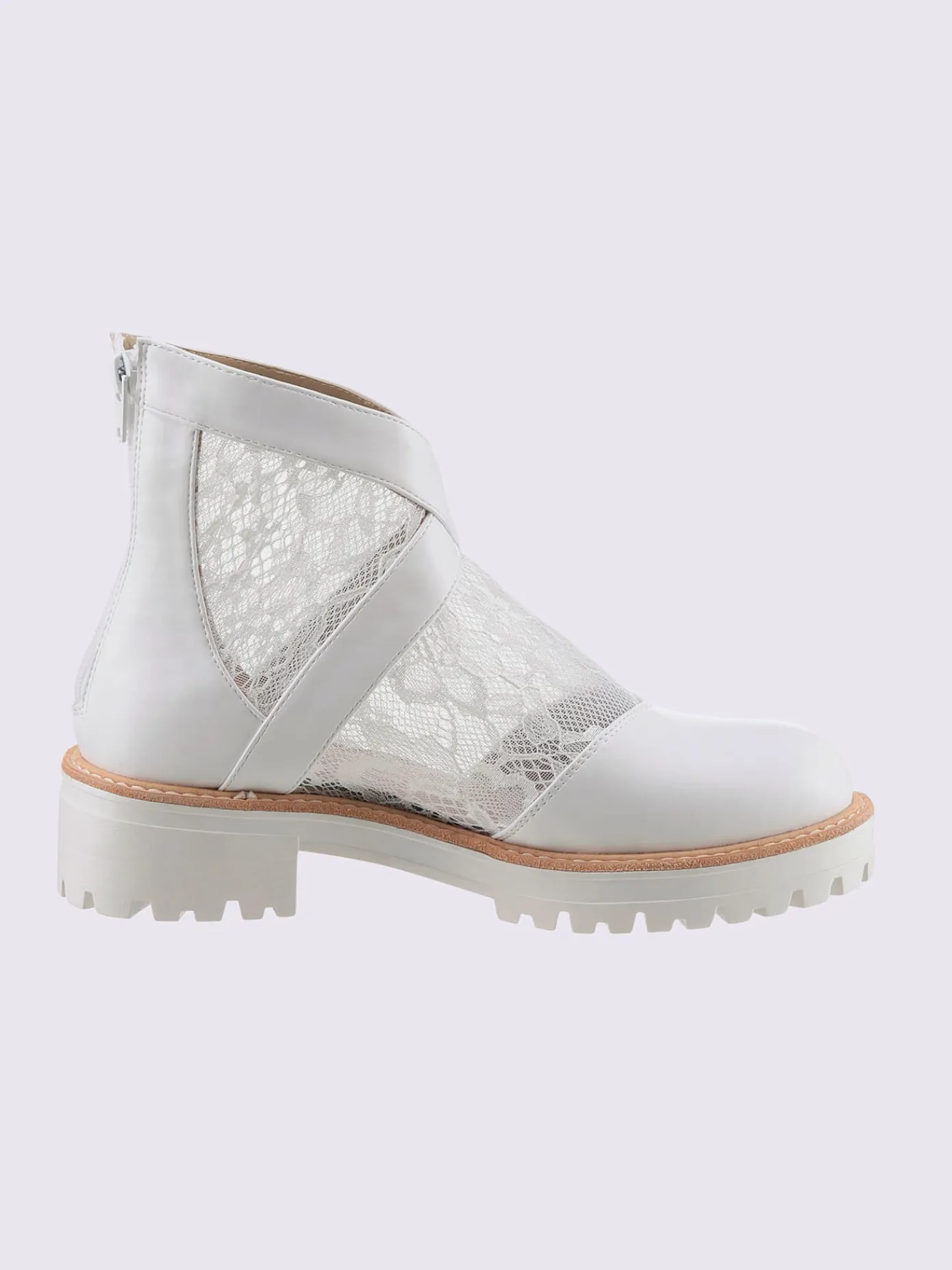 Bottines<Bottines superbe mélange de matières