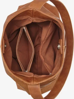 Vivance Maroquinerie<Cabas sac à bandoulière au design contrasté tendance - détail contrasté ou motif structuré