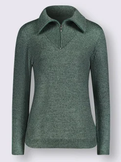 Collection L Pulls<Camionneur tricot chiné