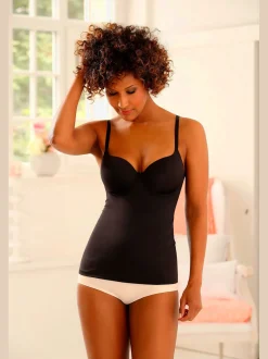 LASCANA Soutiens Gorge<Caraco avec soutien-gorge à coques intégré débardeur avec soutien-gorge intégré avec armatures