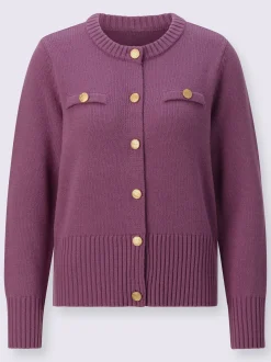 Creation L Gilets Et Cardigans<Cardigan 30% laine vierge