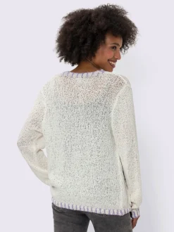 Linea Tesini Gilets Et Cardigans<Cardigan détails contrastés