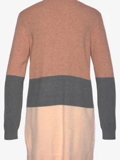 Vivance Gilets Et Cardigans<Cardigan longue veste en tricot légère avec rayures