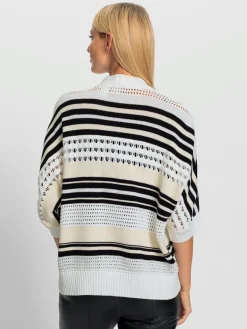 Rick Cardona Gilets Et Cardigans<Cardigan motif ajouré transparent discret