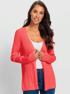 Ashley Brooke Gilets Et Cardigans<Cardigan superbe structure côtelée