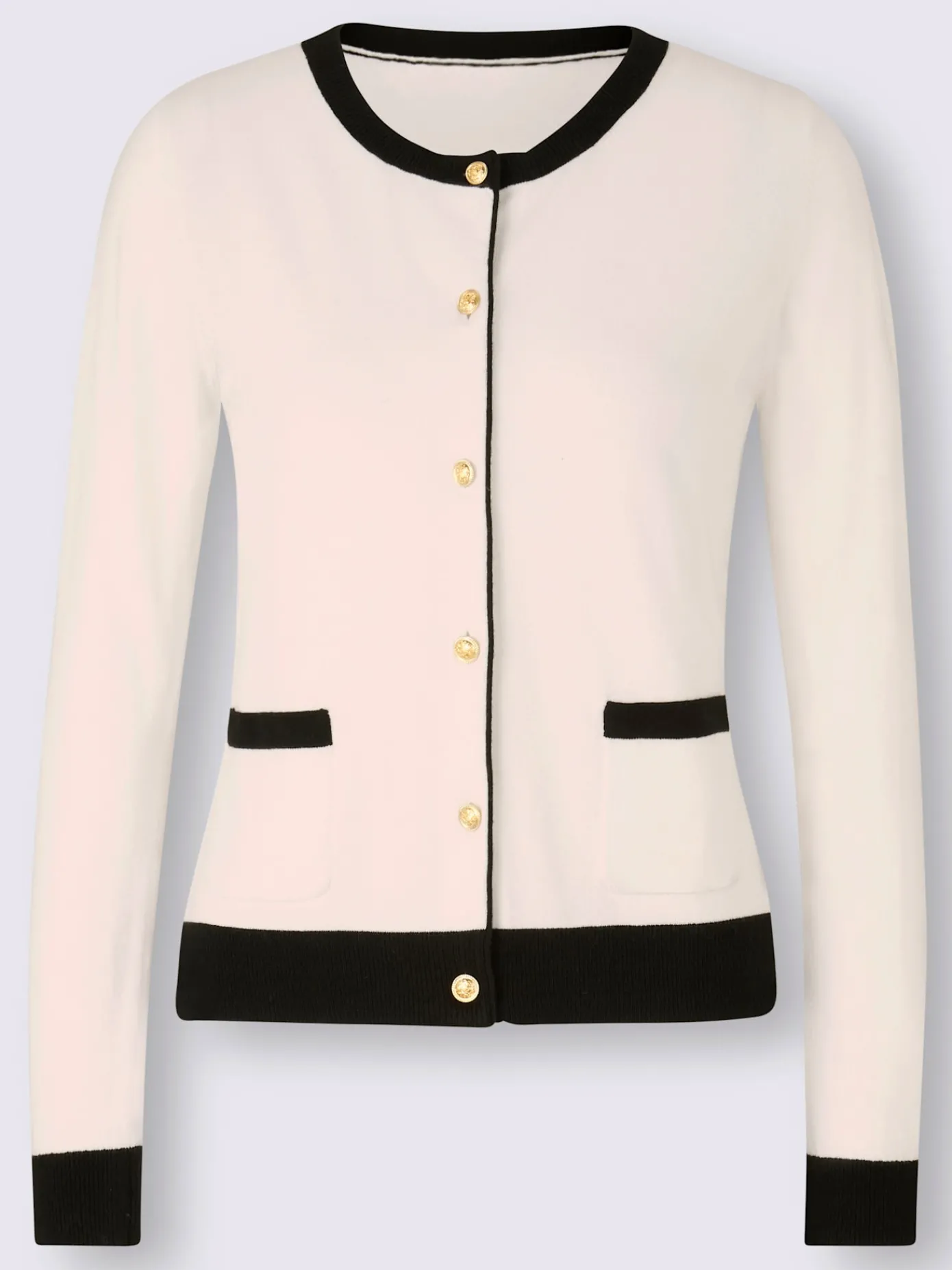 Ashley Brooke Gilets Et Cardigans<Cardigan veste en tricot, 2 poches