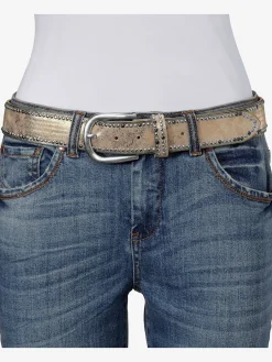 Ceintures<Ceinture aspect métallisé décoratif