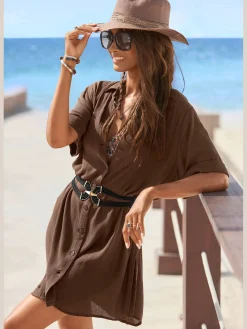 LASCANA Ceintures<Ceinture avec boucle décorative à crochets avec détails couleur or