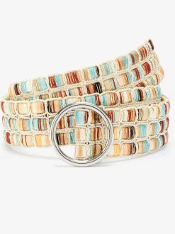 LASCANA Ceintures<Ceinture hanches ceinture aux délicats reflets couleur or avec boucle couleur argent