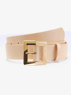 LASCANA Ceintures<Ceinture hanches ceinture tendance avec boucle bicolore en résine synthétique et métal avec détails couleur or.