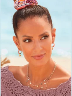 LASCANA Bijoux<Chaîne avec pendentif triple épaisseur