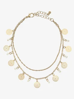 LASCANA Bijoux<Chaîne de cheville à deux rangées avec petits pendentifs