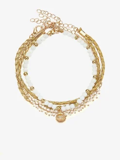 LASCANA Bijoux<Chaînes de cheville chaîne de cheville en métal, verre et synthétique