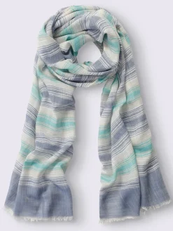 Echarpes & Foulard<Écharpe motif à rayures mode