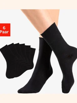 H.I.S Chaussettes<Chaussettes 6 paires de socquettes, idéales pour les diabétiques