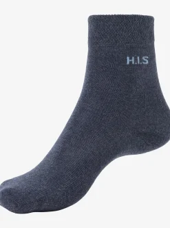 H.I.S Chaussettes<Chaussettes bords-côtes non irritants