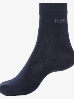 H.I.S Chaussettes<Chaussettes bords-côtes non irritants