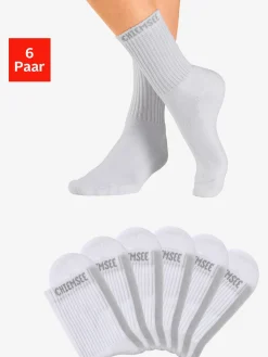 Chiemsee Chaussettes<Chaussettes de tennis lot de 6 paires de chaussettes tendance
