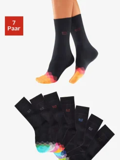 H.I.S Chaussettes<Chaussettes socquettes avec pointe joliment colorée