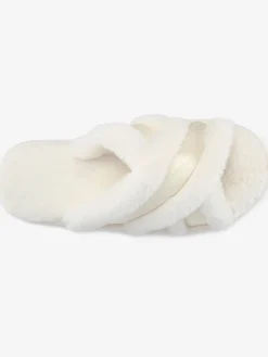 Vivance Pantoufles<Chaussons bande croisée raffinée