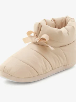 Vivance Pantoufles<Chaussons bottines moelleuses avec lien à nouer réglable