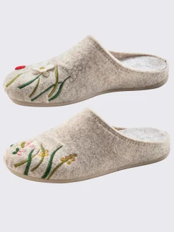 Pantoufles<Chaussons feutre doux