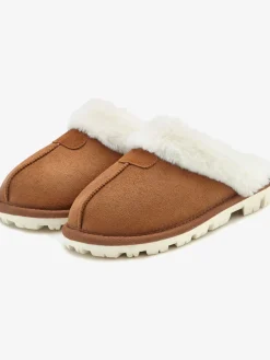 Vivance Pantoufles<Chaussons très chaudes, imitation fourrure douce