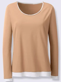 Best Connection T-Shirts<Chemise à manches longues 2 en 1 aspect 2 en 1