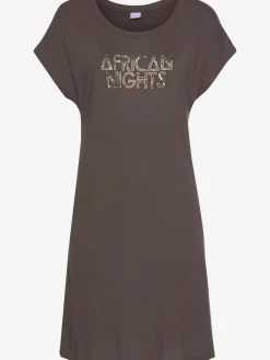 LASCANA Chemises De Nuit<Chemise de nuit à encolure ronde