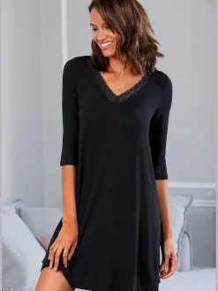 LASCANA Chemises De Nuit<Chemise de nuit avec dentelle