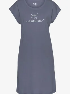 Vivance Dreams Chemises De Nuit<Chemise de nuit courte avec imprimé devant