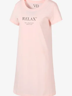 Vivance Dreams Chemises De Nuit<Chemise de nuit décontractée avec imprimé devant