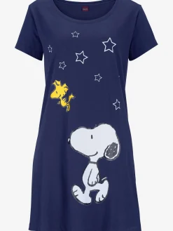 Peanuts Chemises De Nuit<Chemise de nuit large encolure ronde