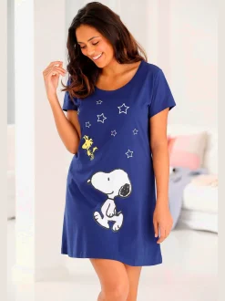 Peanuts Chemises De Nuit<Chemise de nuit large encolure ronde