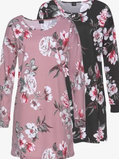 Vivance Dreams Chemises De Nuit<Chemise de nuit lot de 2 robes de nuit courtes