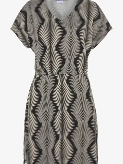 LASCANA Chemises De Nuit<Chemise de nuit robe de nuit courte avec imprimé palmiers graphique