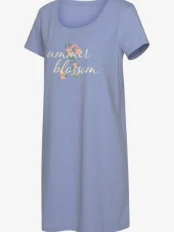 Vivance Dreams Chemises De Nuit<Chemise de nuit t-shirt de nuit à imprimé floral devant
