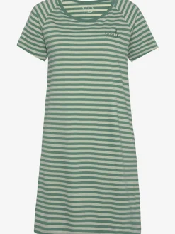 Vivance Dreams Chemises De Nuit<Chemise de nuit t-shirt de nuit rayé avec broderie