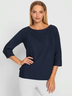 Rick Cardona Chemisiers<Chemisier à enfiler à encolure ronde