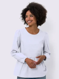 Linea Tesini Chemisiers<Chemisier à enfiler basque affinante