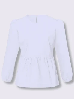 Linea Tesini Chemisiers<Chemisier à enfiler basque affinante