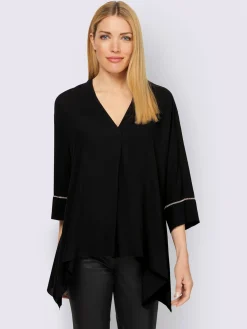 Rick Cardona Tenues De Cérémonie<Chemisier à enfiler encolure en v affinante