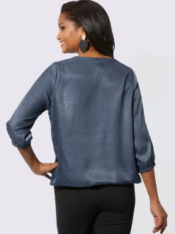 Fair Lady Chemisiers<Chemisier à enfiler motif jacquard original