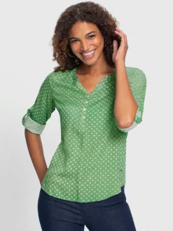 Collection L Chemisiers<Chemisier à enfiler pure viscose