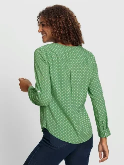 Collection L Chemisiers<Chemisier à enfiler pure viscose