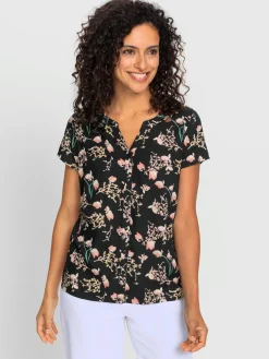 Chemisiers<Chemisier à manches courtes viscose (ecovero)