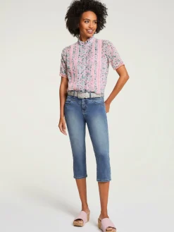 Linea Tesini Chemisiers<Chemisier à manches courtes chemisier moderne