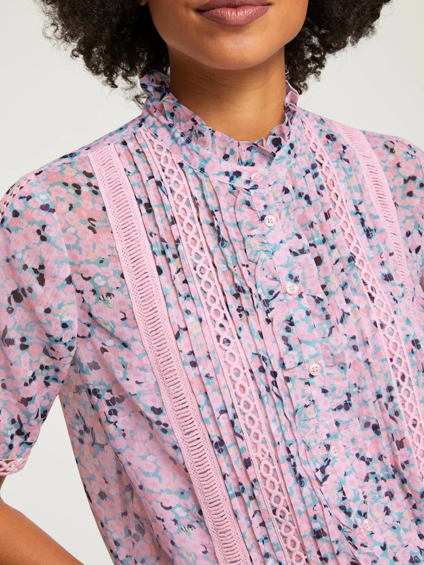 Linea Tesini Chemisiers<Chemisier à manches courtes chemisier moderne