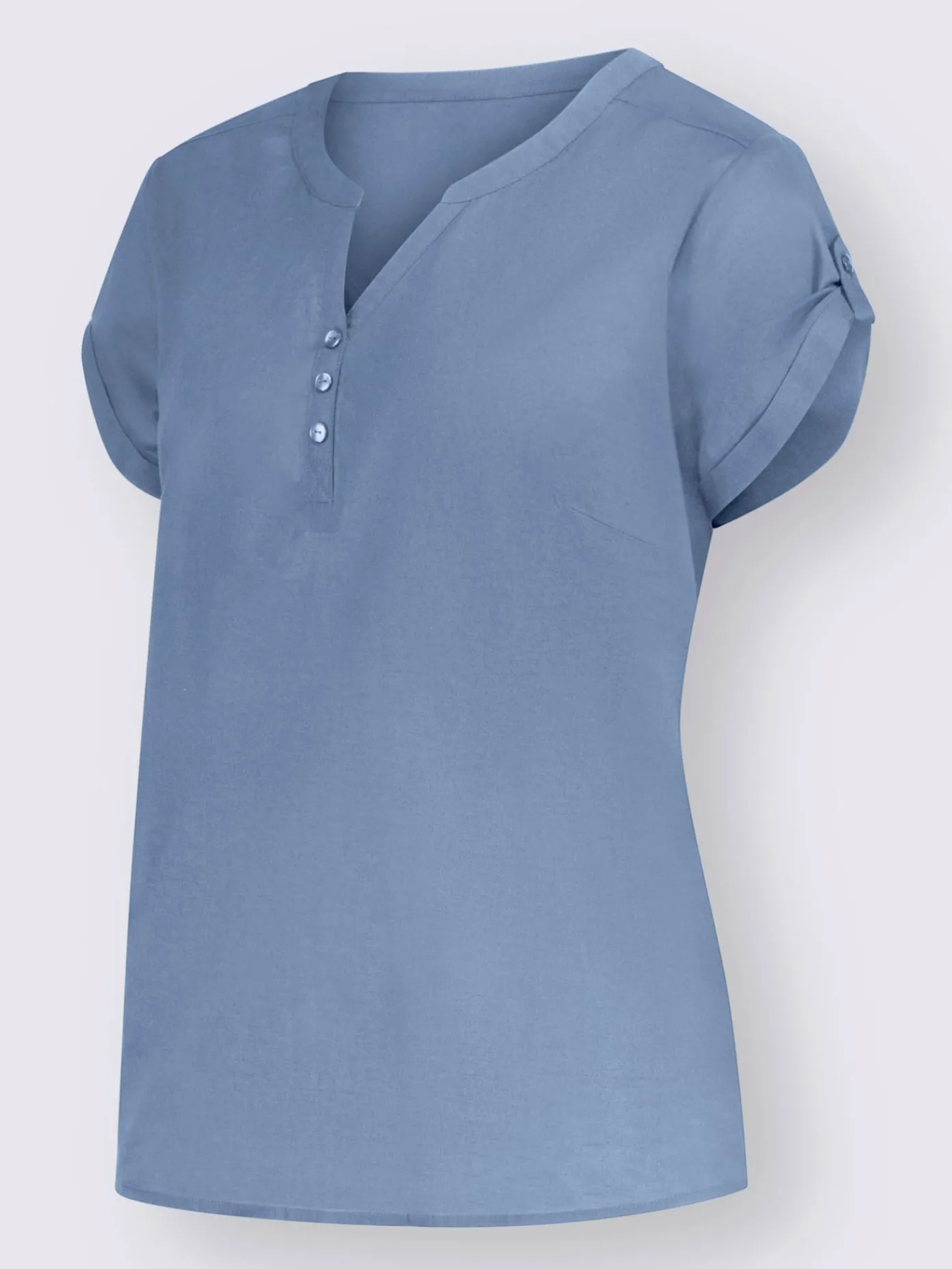 Collection L Chemisiers<Chemisier à manches courtes pur coton